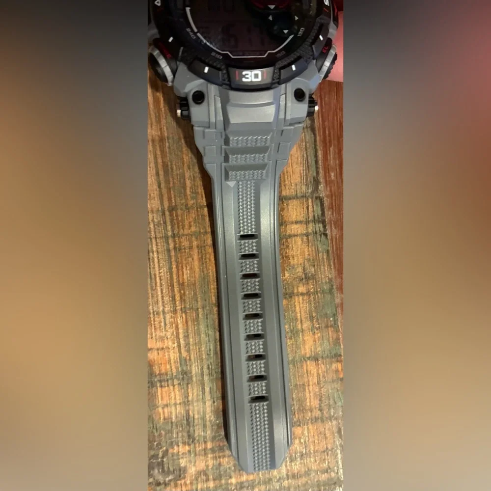 Armitron Sport Men's Digital Chronograph Gray Resin Strap Watch